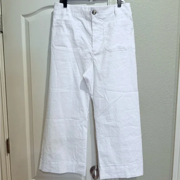 NWOT Anthropologie by Maeve Colette Crop pants - Picture 4 of 5